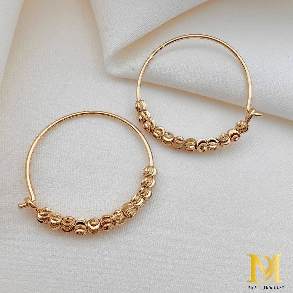 گوشواره دریم قطر 2.5 سانت کد 2806